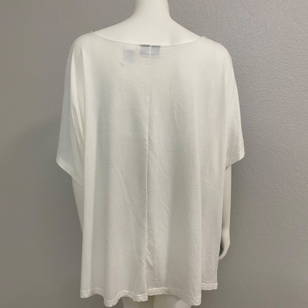 New Direction Zebra Plus Top - Picture 5 of 7